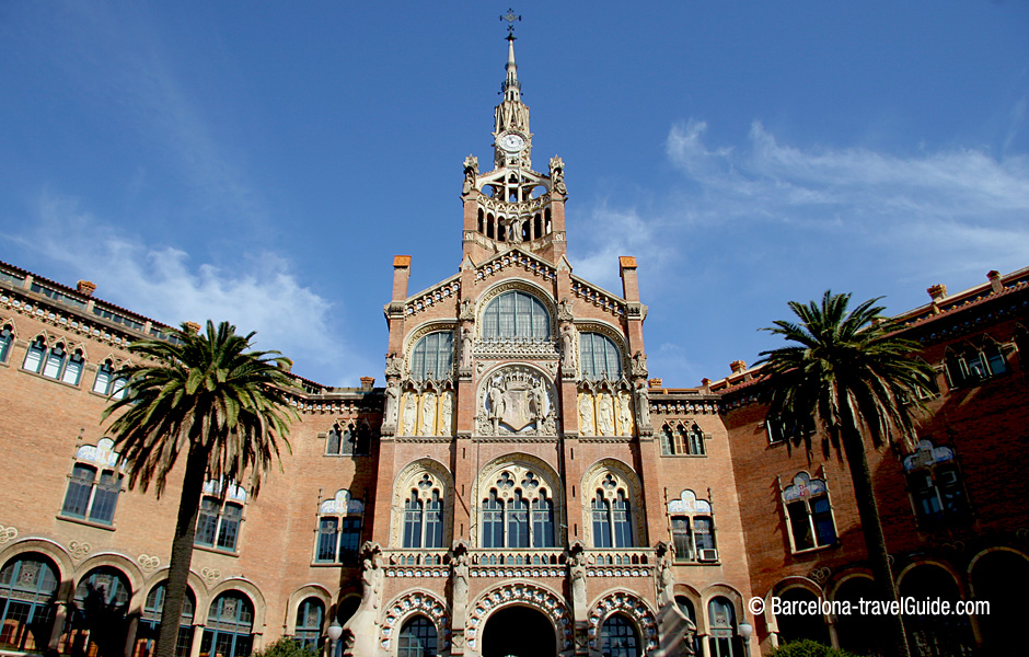 Hospital de Sant Pau by Lluís Domènech i Montaner